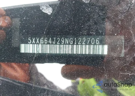 2022 Kia K5 Gt-Line z USA, uszkodzony, nr VIN 5XXG64J29NG122706